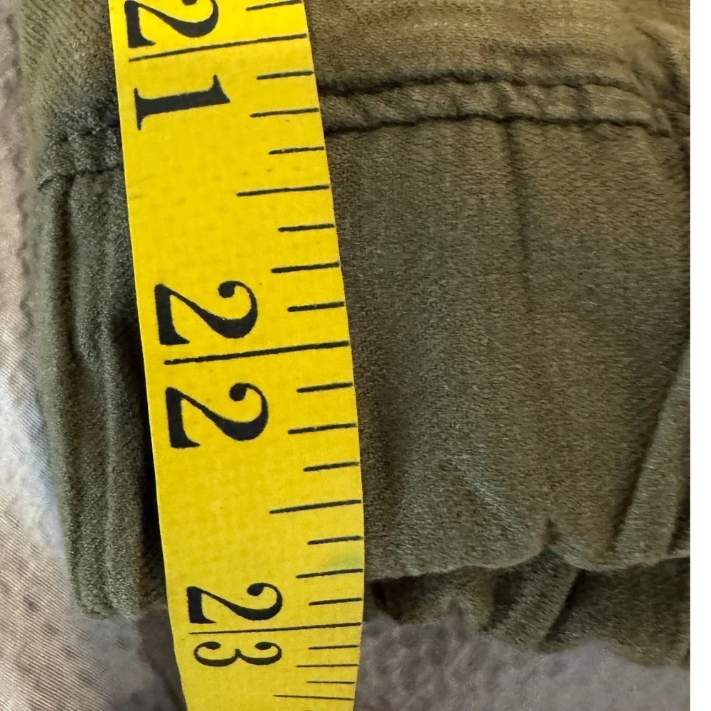 Levi's Tapered Jet Set Pull-On Belted Pants Paper Bag Style Women's size S Y2K‎ - Picture 11 of 11